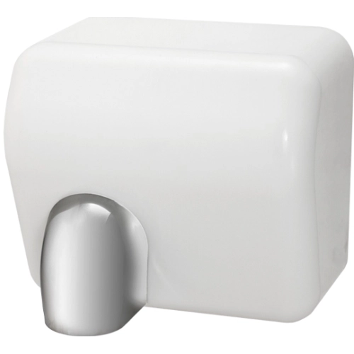 Plastikowa suszarka do rąk 2500 W ABS biała